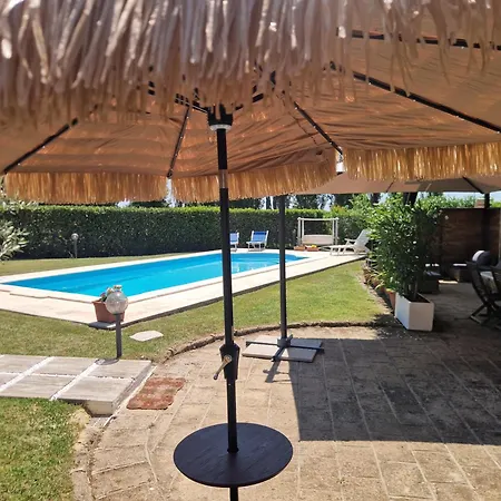 Elena Con Piscina E Sguardo Sul Mare * Cerveteri
