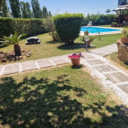 Elena Con Piscina E Sguardo Sul Mare Сasa de vacaciones Cerveteri